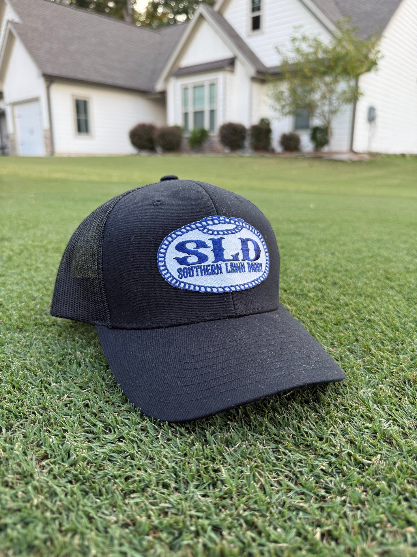 SLD Black Mesh Trucker